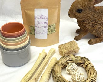 Bunny Bundle Stacking Cups,  Chews & Treats