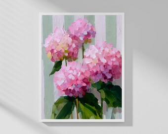 Hydrangea Wall Art Botanical wall art Digital Download Best seller wall art *