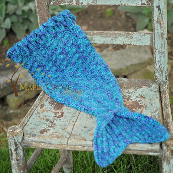 The Merry Mermaid Infant Crochet Mermaid Tail Pattern