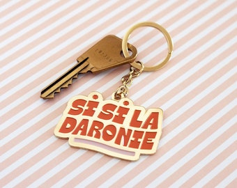 Porte-clés "Si si la Daronie" Daronie Food Club x Lolita Picco