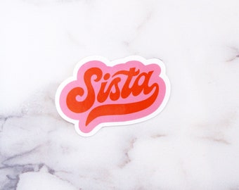 Sticker "Sista"