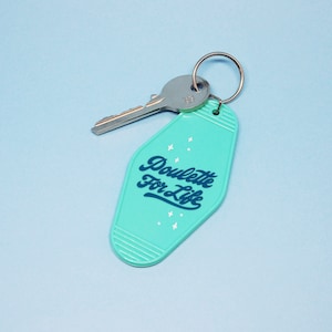 Motel Keychain Poulette For Life image 1