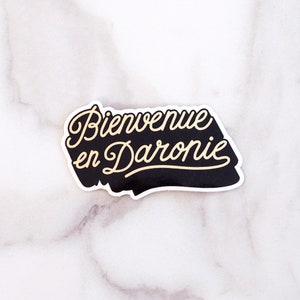 Sticker &quot;Bienvenue en Daronie&quot; Daronie Food Club x Lolita Picco