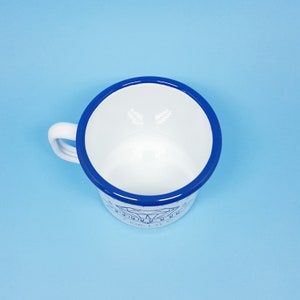 Retro enamel mug Poulette For Life image 2