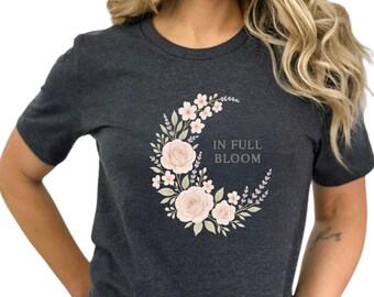 Comfort Colors Wildflower T-Shirt: Pastel Floral Graphic Tee