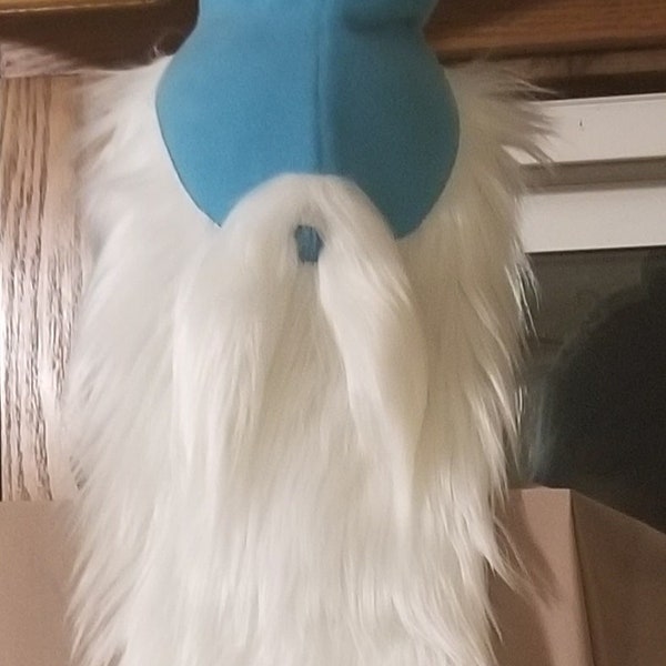 Merlin Beard Extra long white beard with mustache for Wizard costume can add some Bermuda Merlin glasses if ya need em