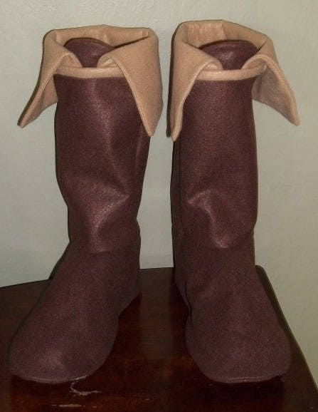 【EEUN】Western Linkle Cover Boots Link's Brown Boots SHOE COVERS Ocarina of Time, Twilight