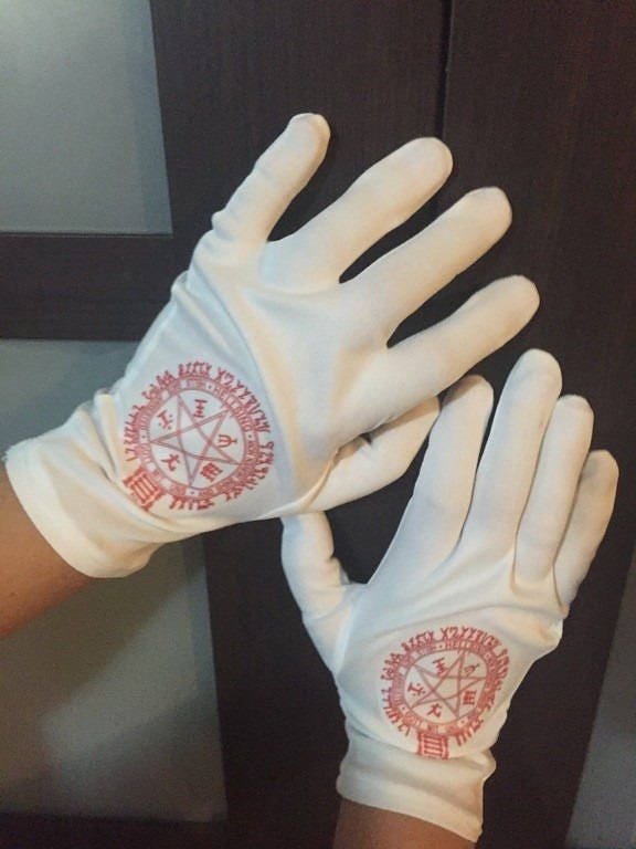 White gloves for your Hellsing Cosplay. Alucard, Alexander