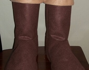 【EEUN】Western Linkle Cover Boots Link's Brown Boots SHOE COVERS Ocarina of Time, Twilight