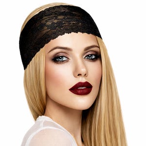 Buy Black Net Headband Online In India - Etsy India display picture 1