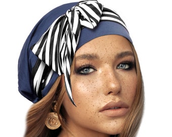 Head Scarf Tichel Pre Tied Bandana Chemo Hat Hair Von Shariroseshop