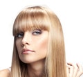 Blonde Clip in Bangs Hair Extensions 100% Virgin Remy Brazilian Human Hair Fringe Modern Chic: The tiny clip in wig ShariRose product logo