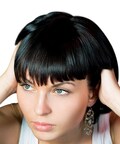 Black Bangs Clip in 100% Virgin Remy Brazilian Human Hair Fringe Modern Chic Tiny clip in wig brown, light brown, blonde, and mixed! product logo
