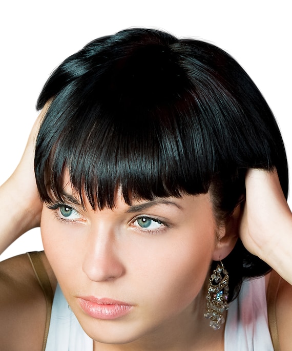 Black Bangs Clip in 100% Virgin Remy Brazilian Human Hair - Etsy Ireland Black Bangs Clip in 100% Virgin Remy Brazilian Human Hair - Etsy Ireland