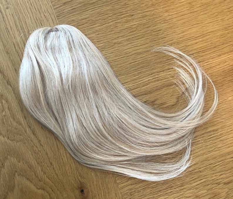 Blonde Blond Bangs Clip in Hair Extensions 100 Virgin Remy Etsy