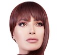 Auburn Clip in Bangs Hair Extensions 100% Virgin Brazilian Human Hair Luxury Fringe Modern Chic: The tiny clip in wig ShariRose product logo