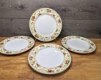 Platos llanos Royal Albert Old Country Roses Seasons Of Colour de 27,6 cm (10-7/8") ~ juego de 4