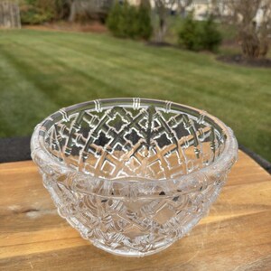 Tiffanys and Co Crystal Bowl - Etsy