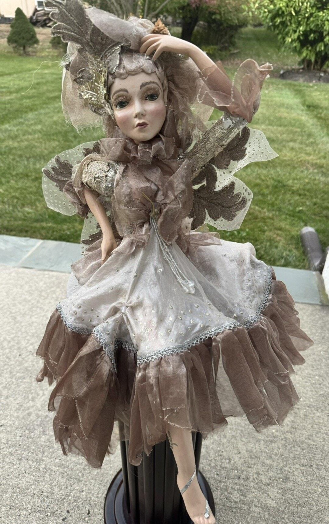 Katherine's Collection Wayne Kleski Sitting Fairy Doll Retired 23