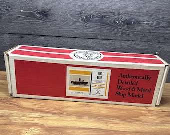Marine Model Company 1/8 "= 1'0" Scale Steam Sea Going Tug Boot Holz & Metall