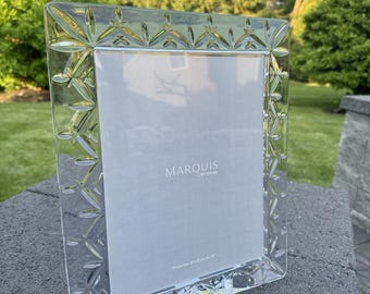 Marquis Waterford Crystal Floral Picture Frame 8”x10” - Etsy