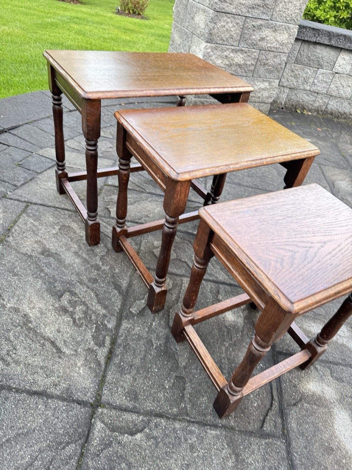 Vintage Nesting Tables - Etsy