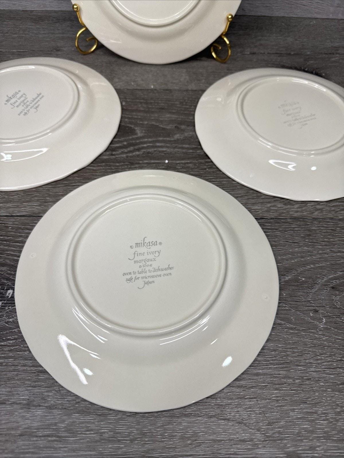Mikasa Margaux Fine Ivory 8-1/4” Salad Plate D1006-set of 4 - Etsy