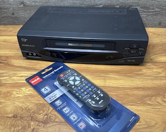 Magnétoscope Toshiba VHS V-852EF - Fonctionnel Avec Télécommande, Câble Péritel Et Notice