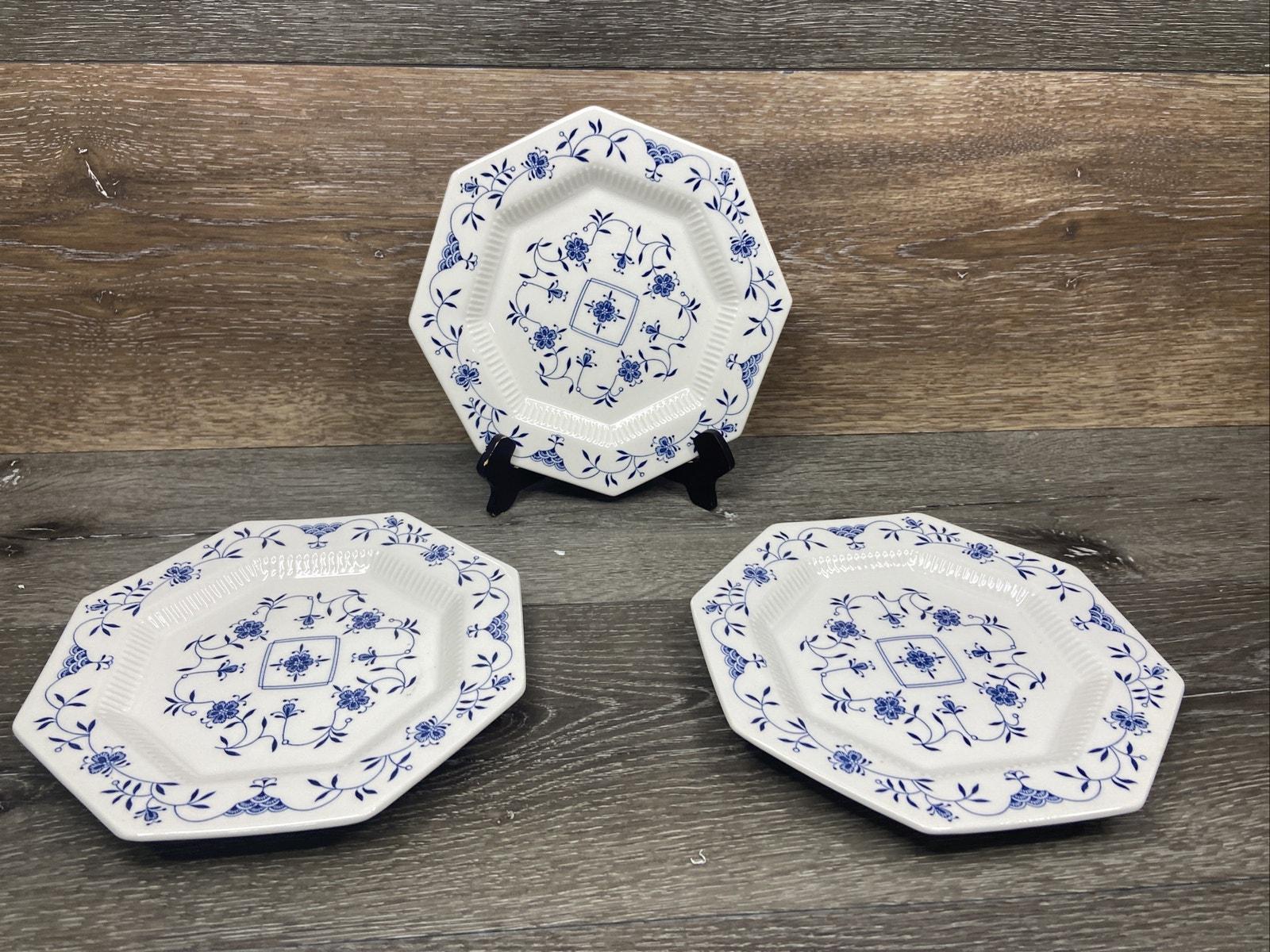 3 Nikko Classic Collection Japan Martha's Vineyard SALAD Plates