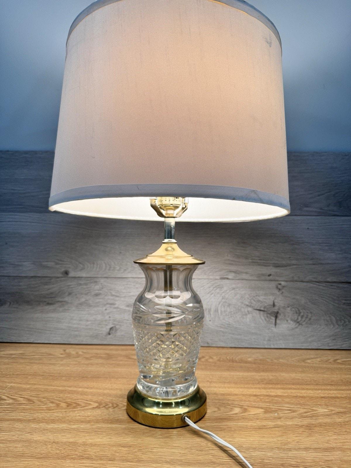 【超希少】ウォーターフォード クリスタル スタンドランプ  Vintage Waterford Crystal Table Lamp - Etsy