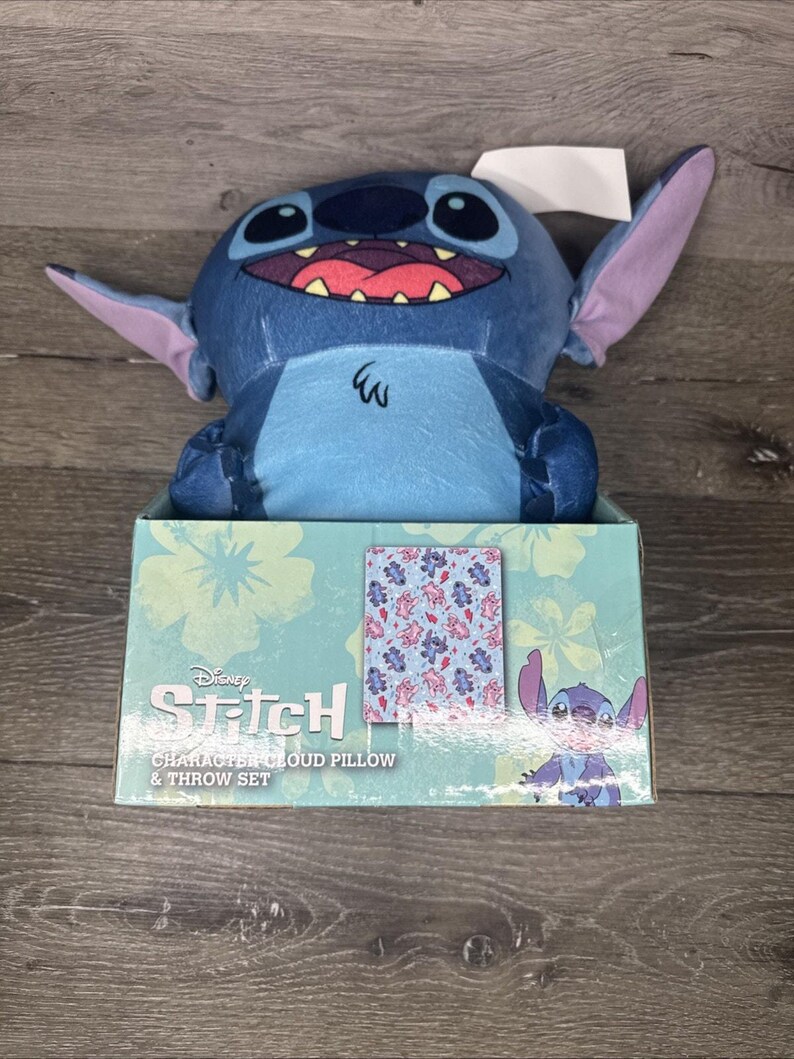 Disney Lilo & Stitch Touch Throw Blanket and HD Hugger New with Tag image 6