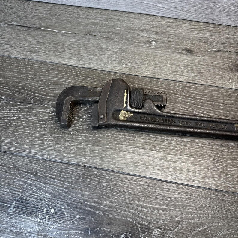 Ridgid Tools Elyria Ohio Usa 18" Pipe Wrench image 4