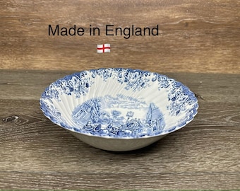 Johnson Brothers Ironstone Coaching Scenes 8.25" Vegetable Serving Bowl