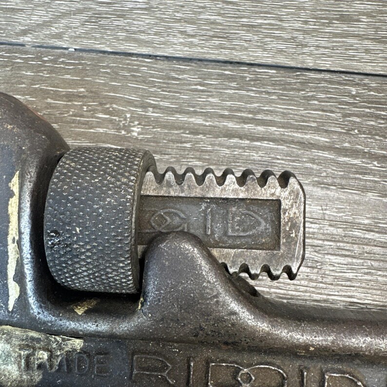 Ridgid Tools Elyria Ohio Usa 18" Pipe Wrench image 7