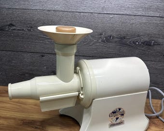 Exprimidor VTG Champion 1/3 HP Motor de servicio pesado Modelo G5-NG-853S ~ Trabajo probado