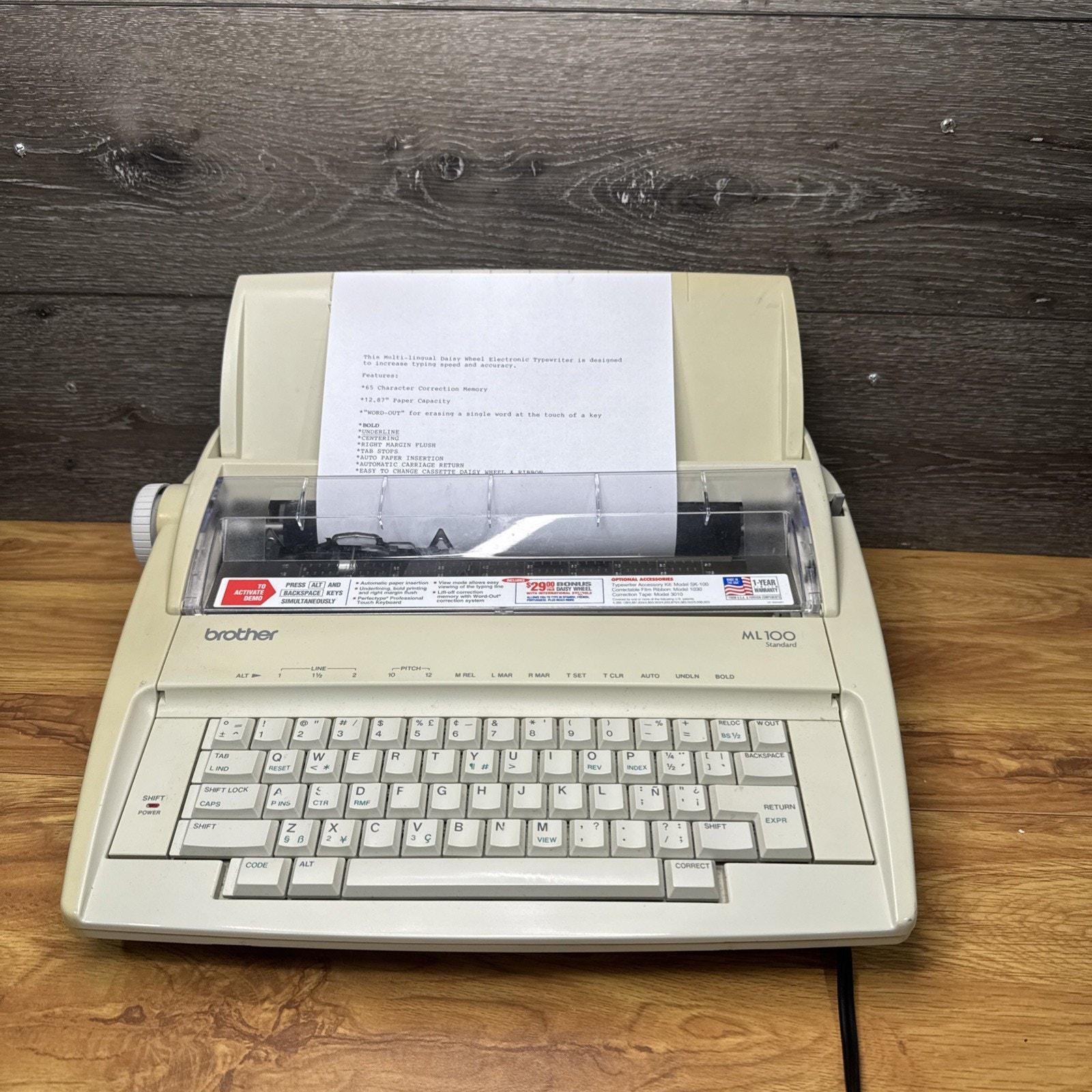 Electronic typewriter brother - Etsy 日本
