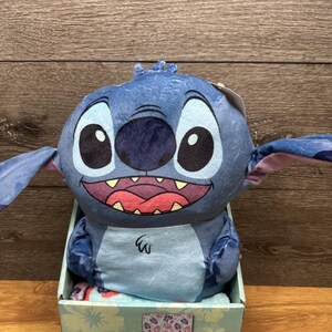 Juego de manta y almohada Disney Stitch con tacto sedoso, 101 x 127 cm imagen 2