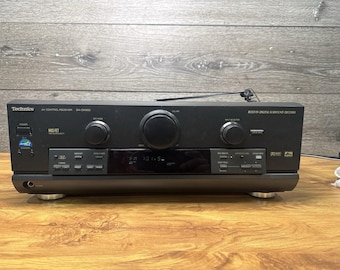 Receptor de control AV Technics SA-DX950 Phono Sin control remoto ~Probado