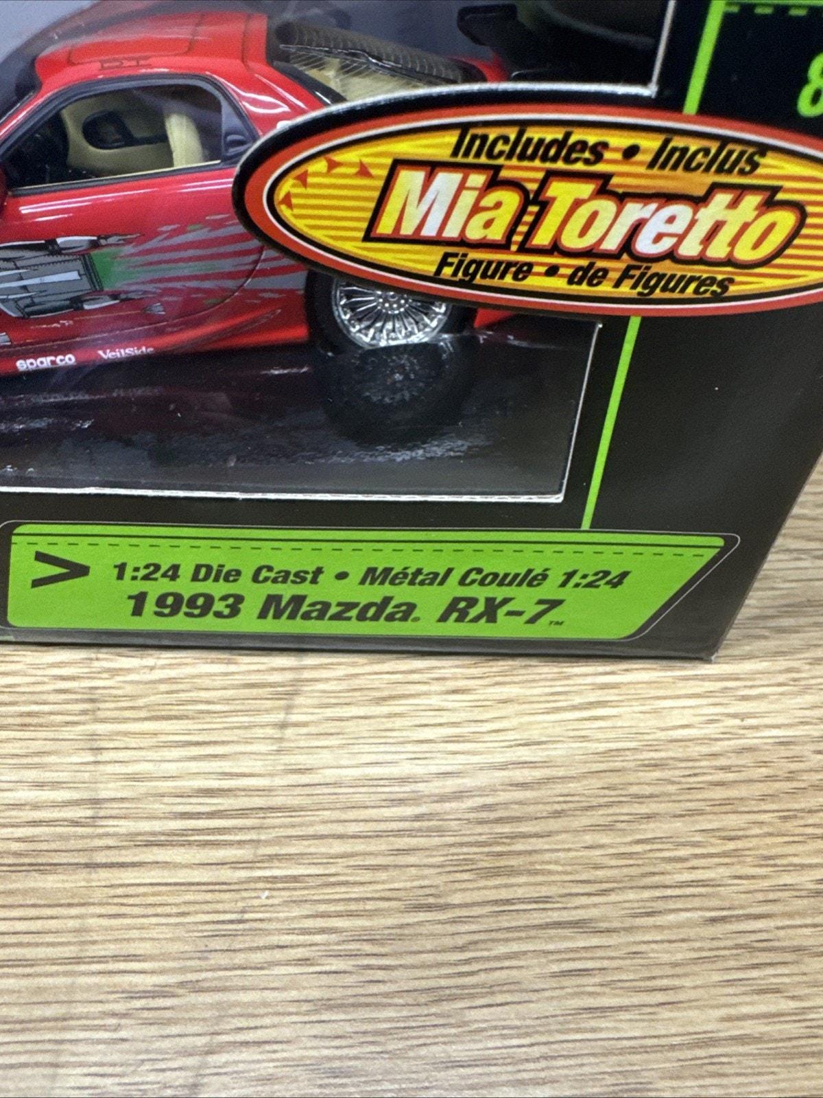 The Fast and the Furious Racing Champions 1993 Mazda RX-7 Mia