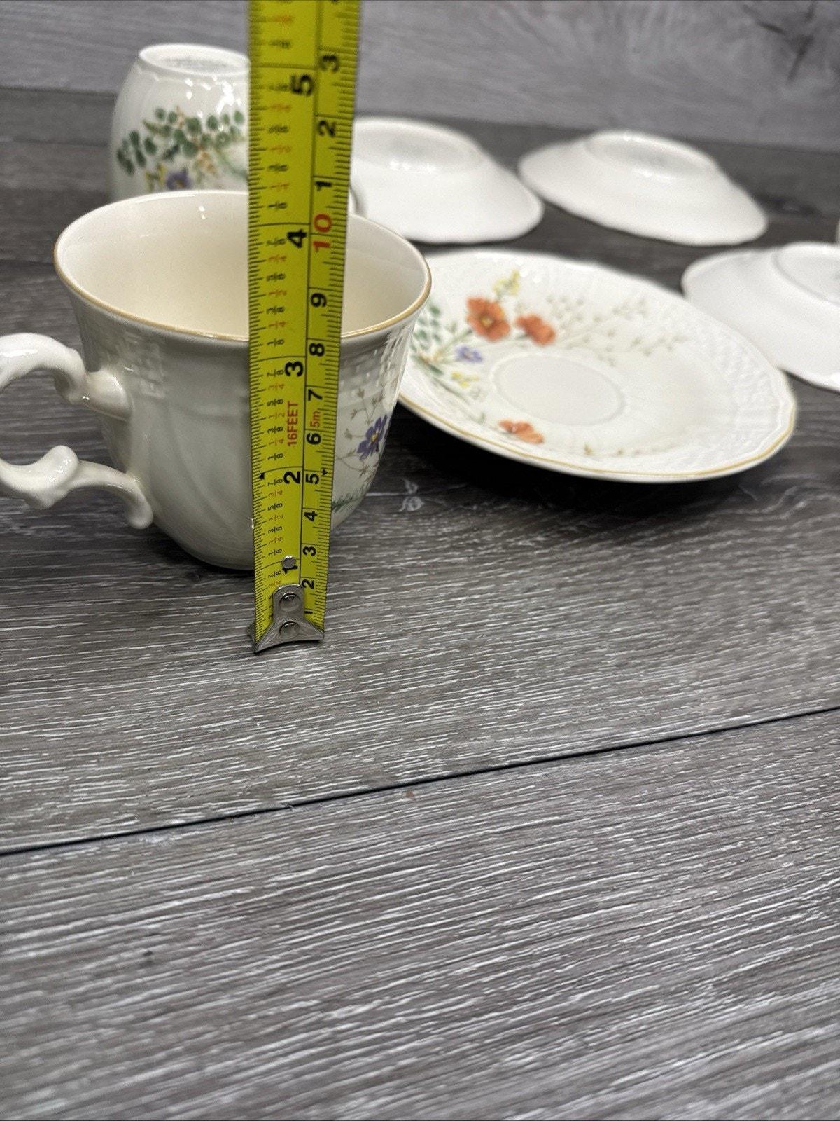 Mikasa Margaux Fine Ivory Cup & Saucer D1006 Japan~set of 3 - Etsy