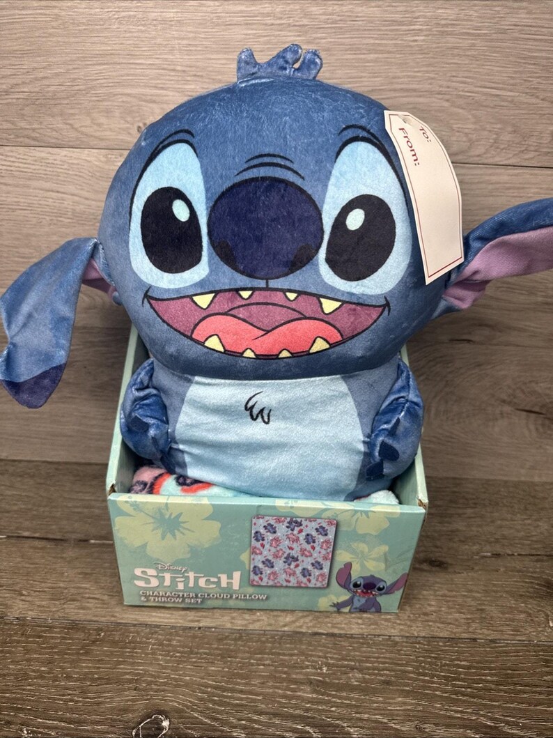 Disney Lilo & Stitch Touch Throw Blanket and HD Hugger New with Tag image 2