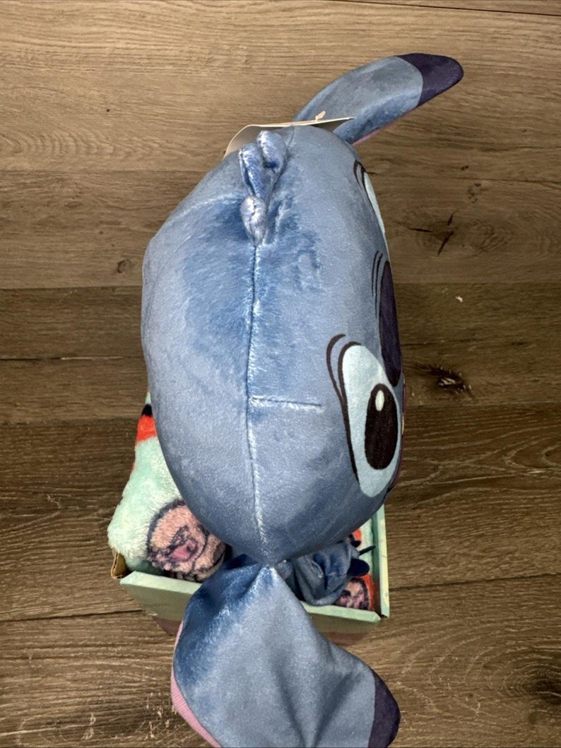 Disney Lilo & Stitch Touch Throw Blanket and HD Hugger New with Tag image 7