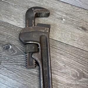 Ridgid Tools Elyria Ohio Usa 18" Pipe Wrench image 3