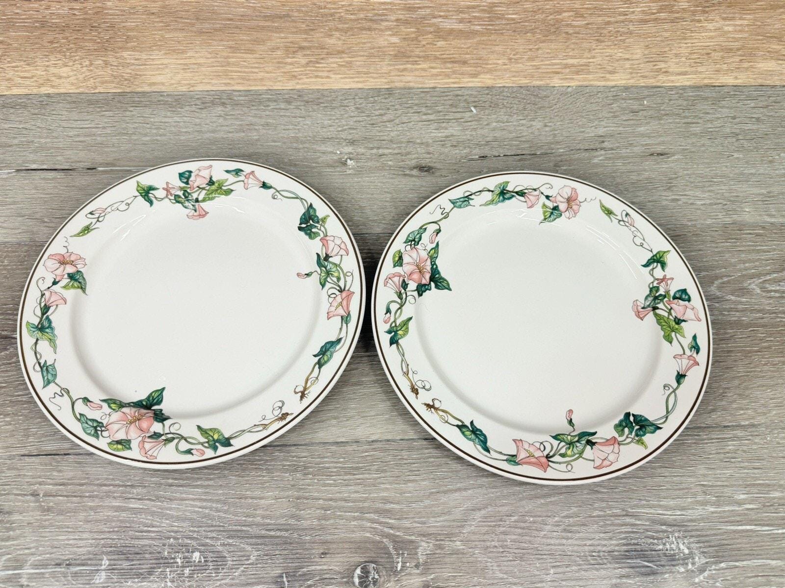 Lot de 11 magnifique petites assiettes Villeroy & Boch bouquet