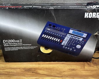 Korg D1200 MKII 12 track Digital Recording Studio Mixer~Open Box