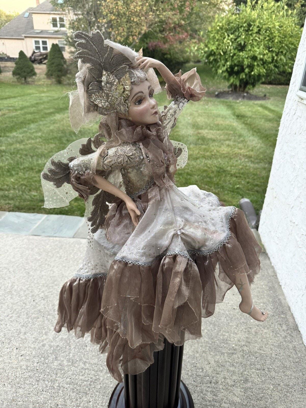 Katherine's Collection Wayne Kleski Sitting Fairy Doll Retired 23