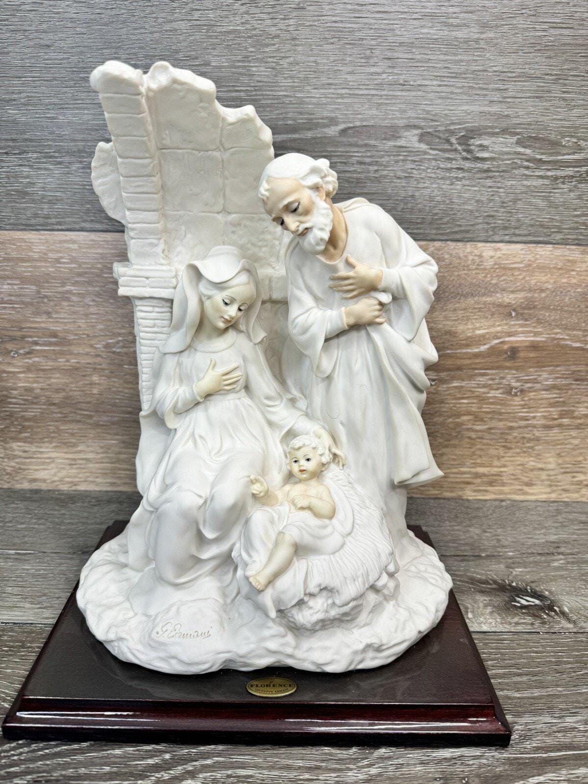 Vintage Giuseppe Armani Nativity Sculpture Florence D'arte Studio