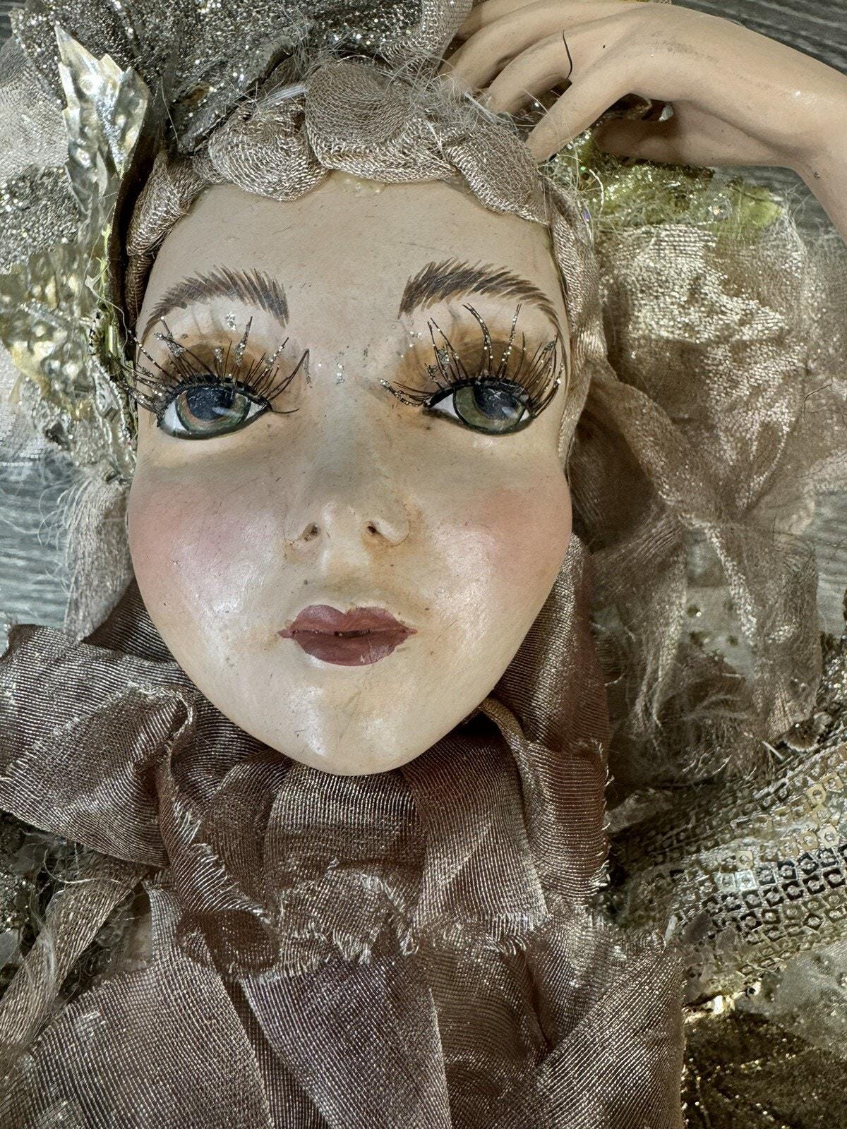 Katherine's Collection Wayne Kleski Sitting Fairy Doll Retired 23