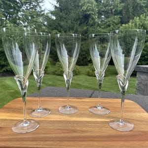 Rosenthal studio-linie グラス6個セット Rosenthal Studio Line 9-3/4” Calice Crystal Tulip Wine Glasses 10