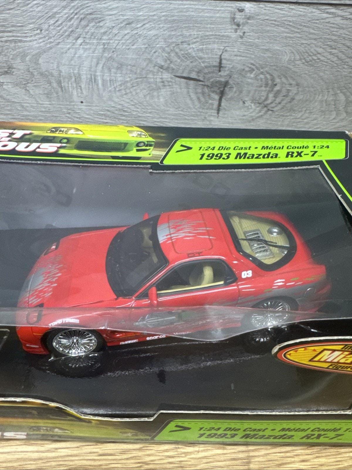 The Fast and the Furious Racing Champions 1993 Mazda RX-7 Mia